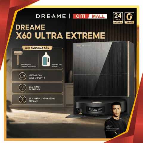Dreame X60 Ultra Extreme - Robot Hút Bụi Lau Nhà 2026