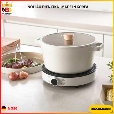 Bộ bếp + nồi lẩu điện FIKA siêu chất lượng From Korea