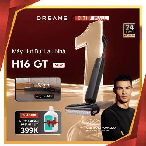 Dreame H16 GT - Máy Hút Bụi Lau Sàn 2026