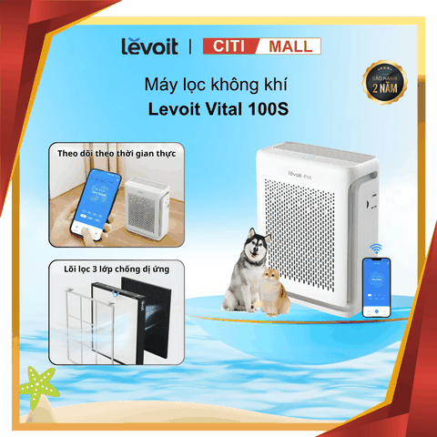 Levoit Virtal 100S - Máy Lọc Không Khí 2026
