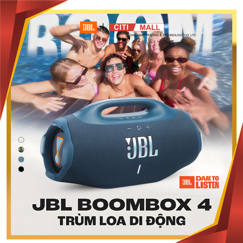 JBL Boombox 4 - Loa Bluetooth Cao Cấp 2026