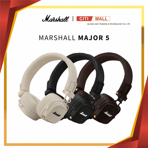 Marshall Major 5 - Siêu Phẩm Tai Nghe Thông Minh 2026