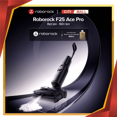 Roborock F25 ACE Pro  - Máy hút bụi lau nhà cầm tay bản quốc tế