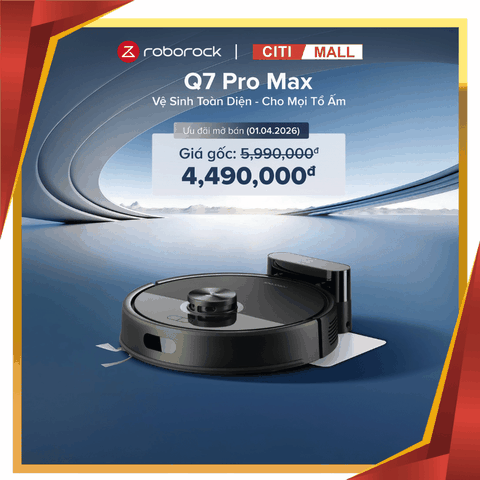 Roborock Q7 Pro Max  - Robot Hút Bụi Lau Nhà 2026