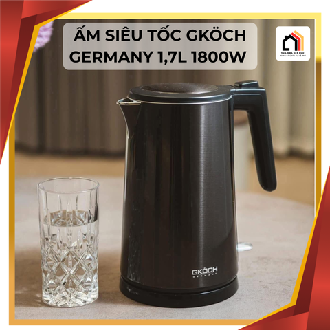 ẤM SIÊU TỐC GKÖCH GERMANY 1,7L 1800W (model: HB-K102)