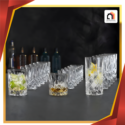 Bộ 18 cốc pha lê Nachtmann Noblesse