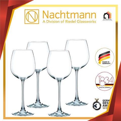 BỘ 4 LY RƯỢU VANG TRẮNG NACHTMANN VIVENDI 85692 474ML