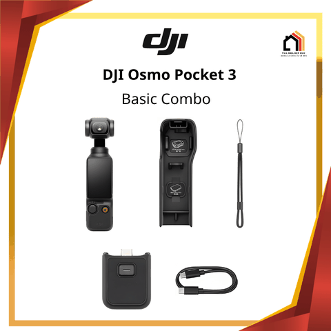 DJI Osmo Pocket 3 - Camera Cao Cấp Thế Hệ Mới 2026
