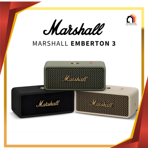 Marshall Emberton 3 - Siêu Phẩm Loa Thông Minh 2026