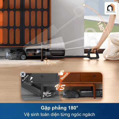 Máy hút bụi lau nhà Tineco Floor One S7 Stretch Steam 03