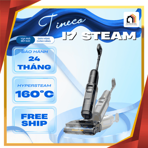 Tineco FLOOR ONE i7 Steam - Máy Hút Bụi Lau Sàn Khô Ướt 2026