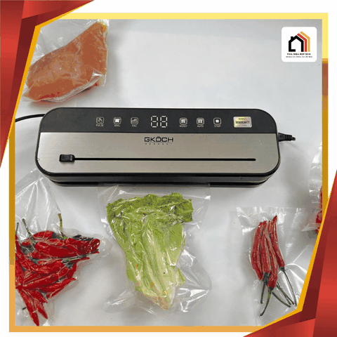 MÁY HÚT CHÂN KHÔNG GKÖCH GERMANY HF-9011 (tặng kèm hộp gồm 50 túi hút chân không chính hãng)