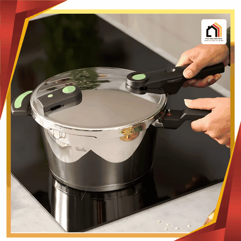 Nồi áp suất Fissler 4,5L Vitaquick Green - Siêu Sale 2026