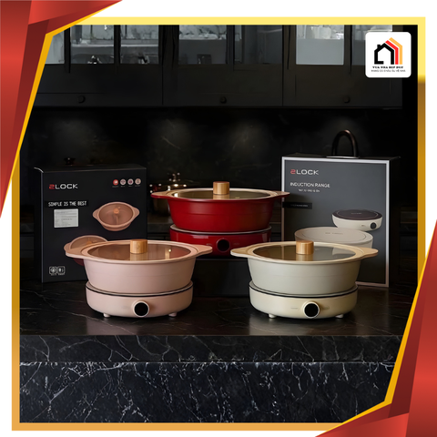 Nồi lẩu 2 ngăn 2LOCK dung tích 6,7L