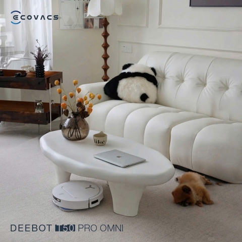 Máy hút bụi ECOVACS T50 Pro Omni - BH 12 tháng