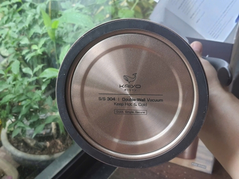 PHÍCH GIỮ NHIỆT 2 LỚP INOX KAIYO 2L