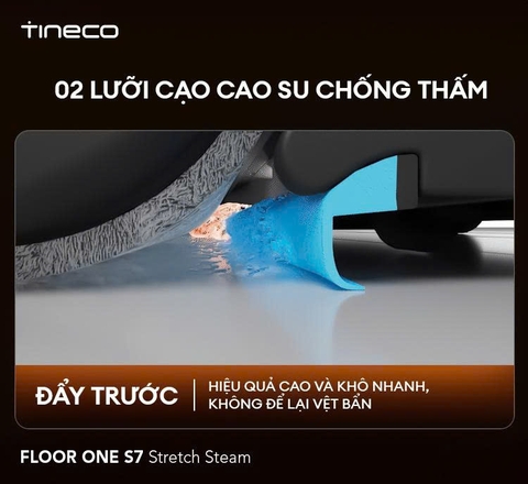 Cây lau nhà thông minh Tineco FLOOR ONE S7 Stretch Steam