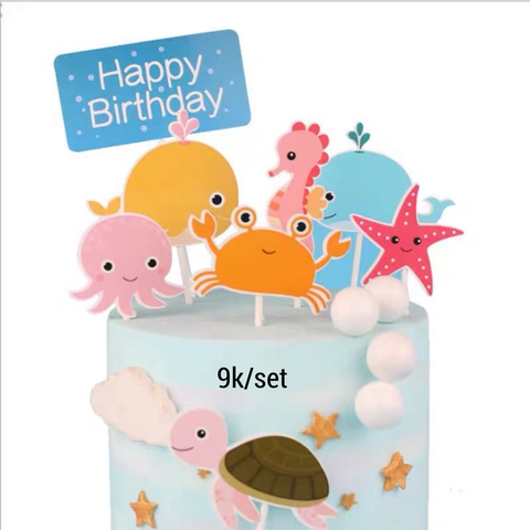 COMBO 2 ชุดปลั๊กปลาเต่าปลาหมึกยักษ์