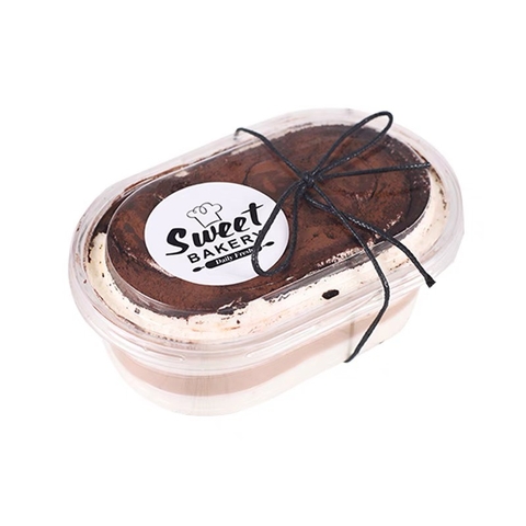 ชุดกล่องพลาสติกทรงไข่ 50 ใบ