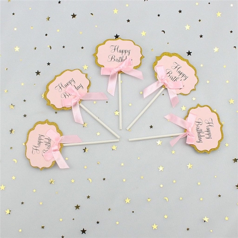 กระดานกระดาษ HPBD สีชมพู 5 อัน