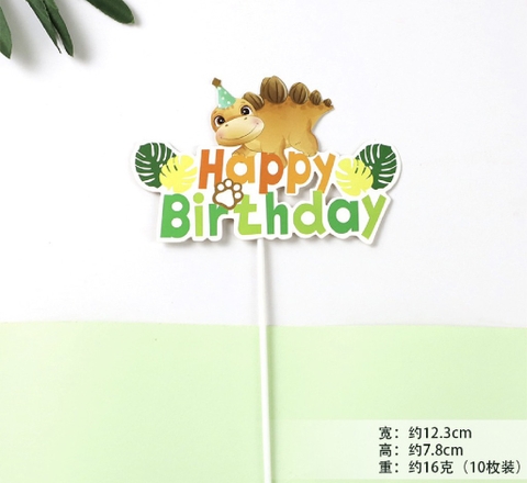 ชุดปลั๊กไดโนเสาร์ HPBD 10 ชิ้น (M6)