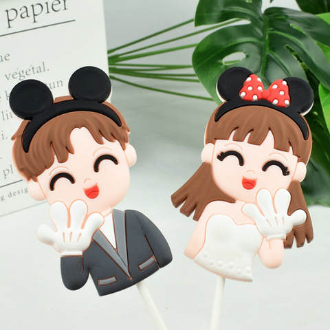 รูปปั้น-ชายสวมโบว์มิกกี้สีดำ (พลาสติก)