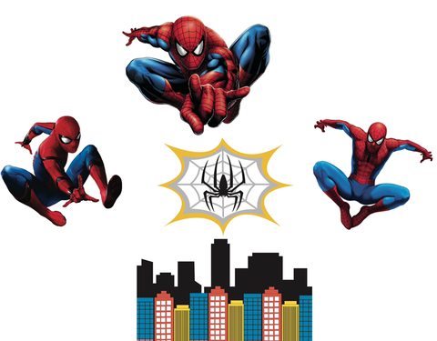 ชุดซุปเปอร์ฮีโร่สไปเดอร์แมน 1 ชั้น