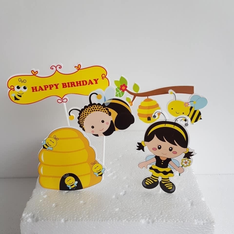 ดอกไม้และผึ้ง 10 ชุด .