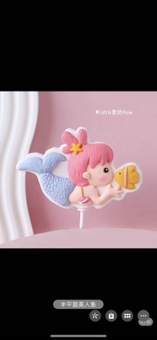 รูปปั้นนางเงือกซิลิโคนนอนได้