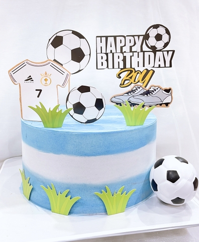 ชุดกระดาษฟุตบอล Combo 2 ชุด - เสื้อหมายเลข 7 และรองเท้า (1 ชั้น)