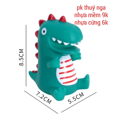 รูปปั้น- ไดโนเสาร์สีเขียว (พลาสติกแข็ง)