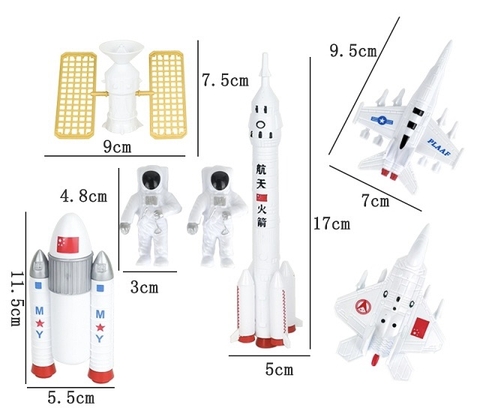 ชุดยานอวกาศ (พลาสติก) - ขนาดเล็ก