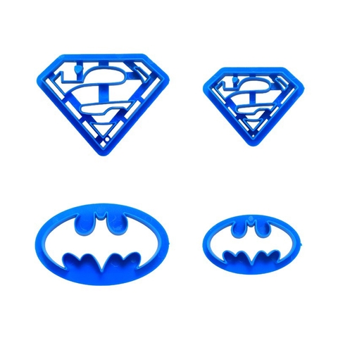 ชุดแม่พิมพ์โลโก้ซูเปอร์แมน 4 ชิ้น