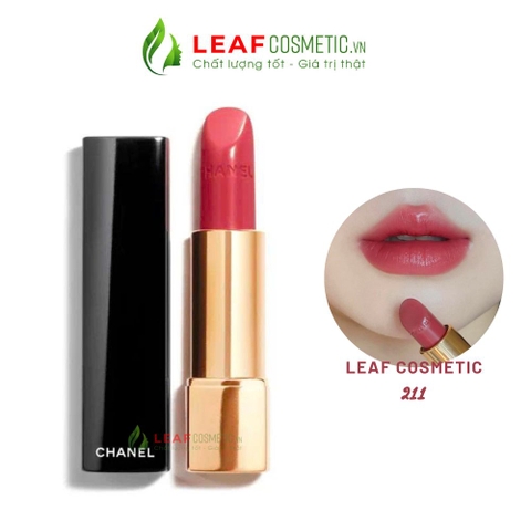 Son Chanel Rouge Allure Luminous Intense 211 Subtile - Màu Hồng Đỏ Đất