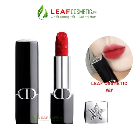 Son Dior 808 Red Dream - Đỏ Hồng (Velvet Ngôi sao Limited)