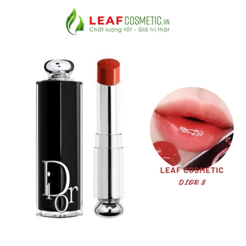Son Dior Addict Hydrating Shine 008 Dior 8 – Màu Đỏ Gạch