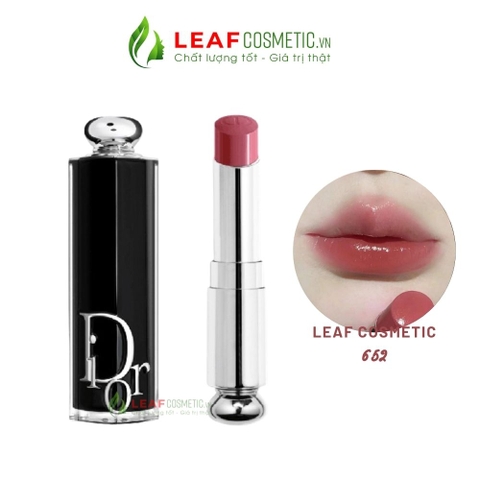 Son Dior Addict Hydrating Shine Lipstick 652 Rose Dior - Hồng Đất