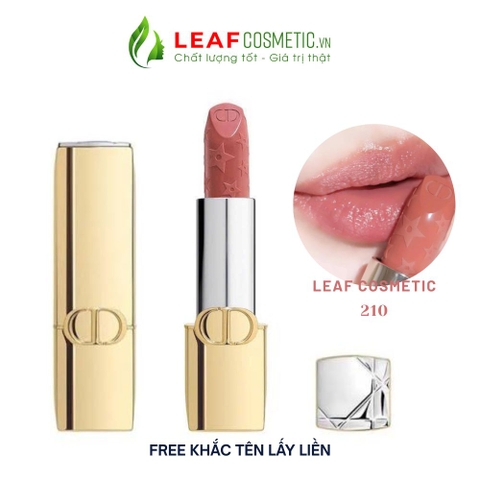 Son Thỏi Dior Rouge Dior Satin 210 Circus – Màu Hồng Nude Đào (Holiday 2025 Limited Edition)