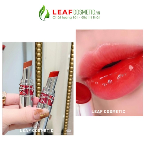 Son Dưỡng YSL Rouge Volupte Candy Glaze 9 Tangerine Tease - Đỏ Cam