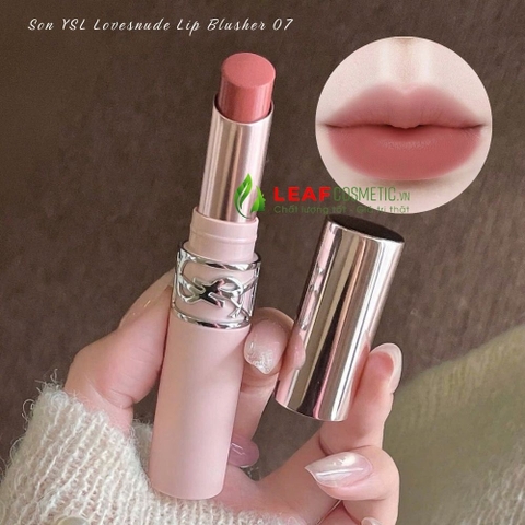 Son YSL Lovenude Lip Blusher 07 Illicit Nude - Đỏ Cam