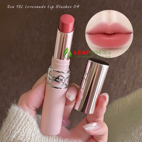 Son YSL Lovenude Lip Blusher 04 Red-Handed - Đỏ Hồng Đất