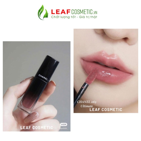 Son Kem Chanel Rouge Allure Laque 63 Ultimate – Màu Hồng Khô