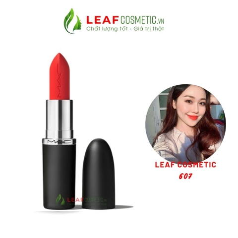 Son MAC 607 Lady Danger - Đỏ Cam