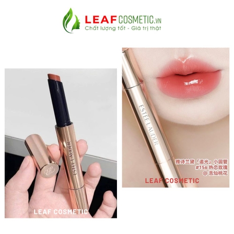 Son Thỏi Estee Lauder Pure Color Revitalizing Crystal Balm 156 Crystal Baby - Màu Hồng Đào (NoBox)