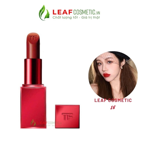 Son Thỏi Tom Ford Lip Color Matte Limited Edition 16 Scarlet Rouge - Màu Đỏ Thuần (Vỏ Đỏ)