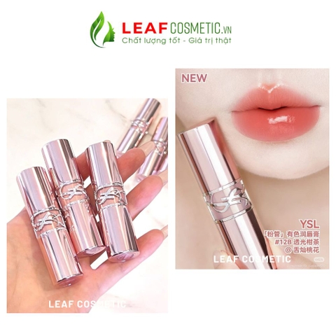 Son Dưỡng YSL Loveshine Candy Glow 12B Sweet Tangerine - Cam San Hô