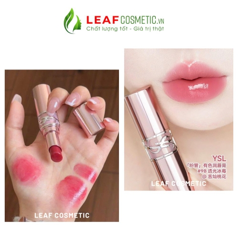 Son Dưỡng YSL Loveshine Candy Glow 9B Cherry Bliss - Hồng Anh Đào