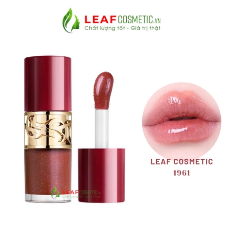 Son Bóng YSL Loveshine Plumping Lip Oil Gloss 1961 Nude Fizz – Màu Nude Nâu Ánh Nhũ (Burgundy Limited 2026)