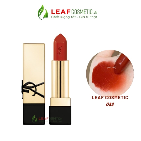 Son Thỏi YSL Rouge Pur Couture 083 Fiery Red - Đỏ Gạch