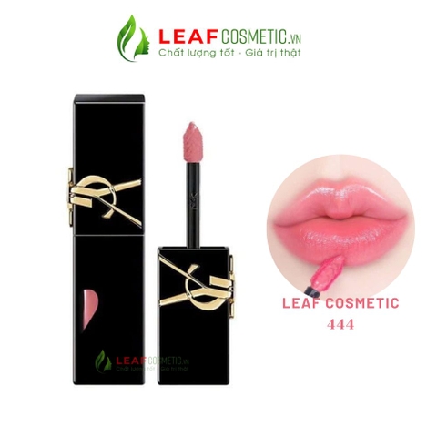 Son Kem Bóng YSL The Inks Vinyl Cream Vỏ Trái Tim 444 Dizzy Berry – Màu Hồng Berry